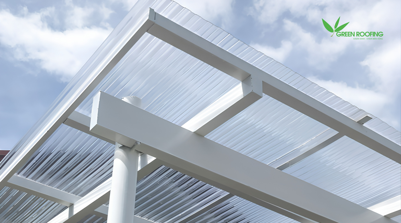 Tấm lợp lấy sáng polycarbonate