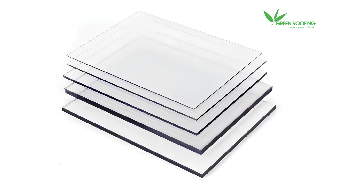 Dòng tiêu chuẩn phủ UV, độ dày 2mm đến 10mm