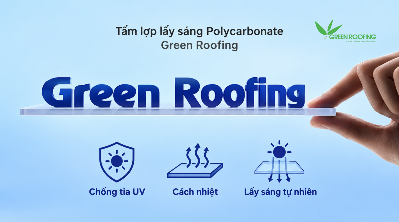 Green Roofing là tổng kho phân phối trực tiếp dòng SKYLITE S-Polytech Hàn Quốc