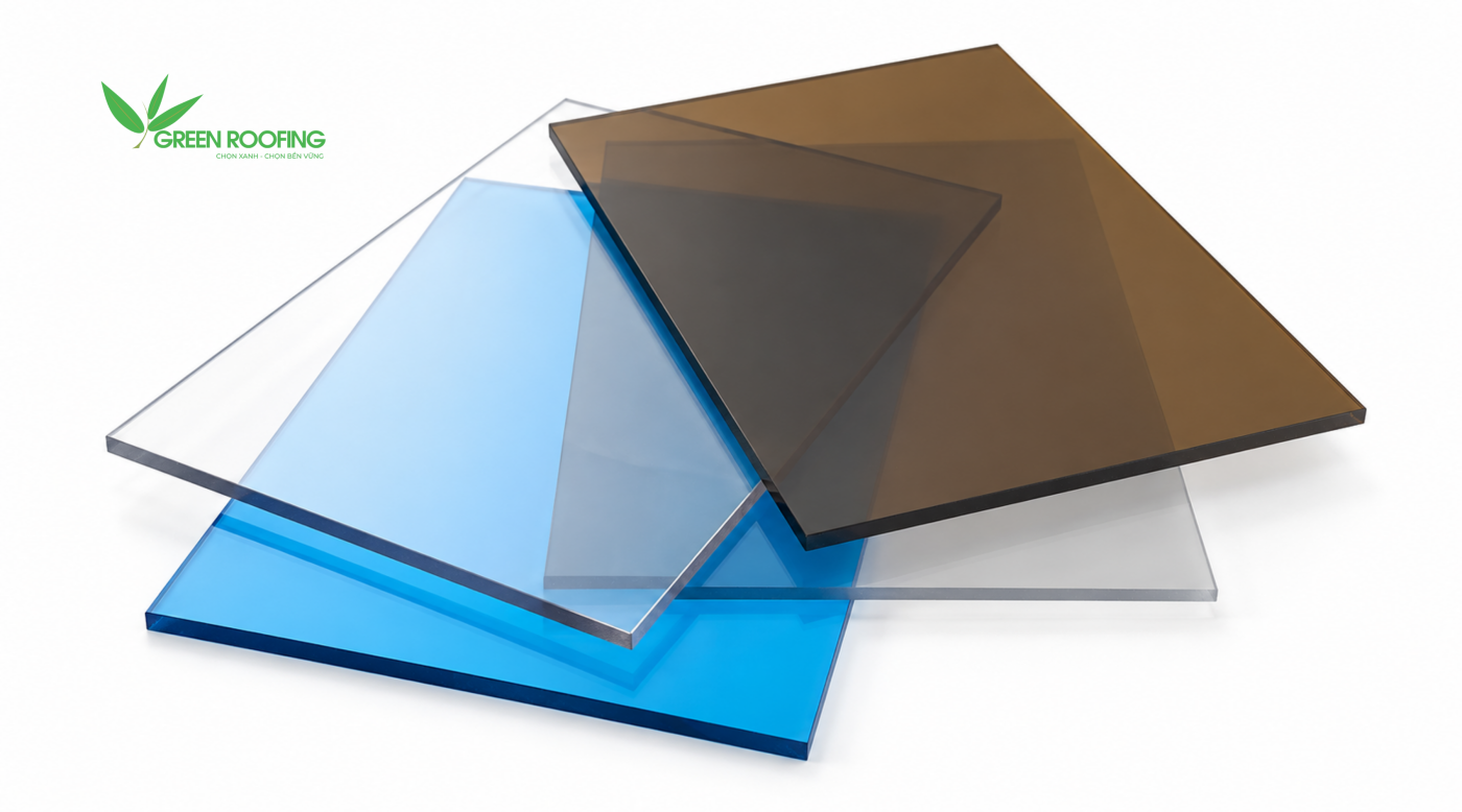 kính nhựa polycarbonate