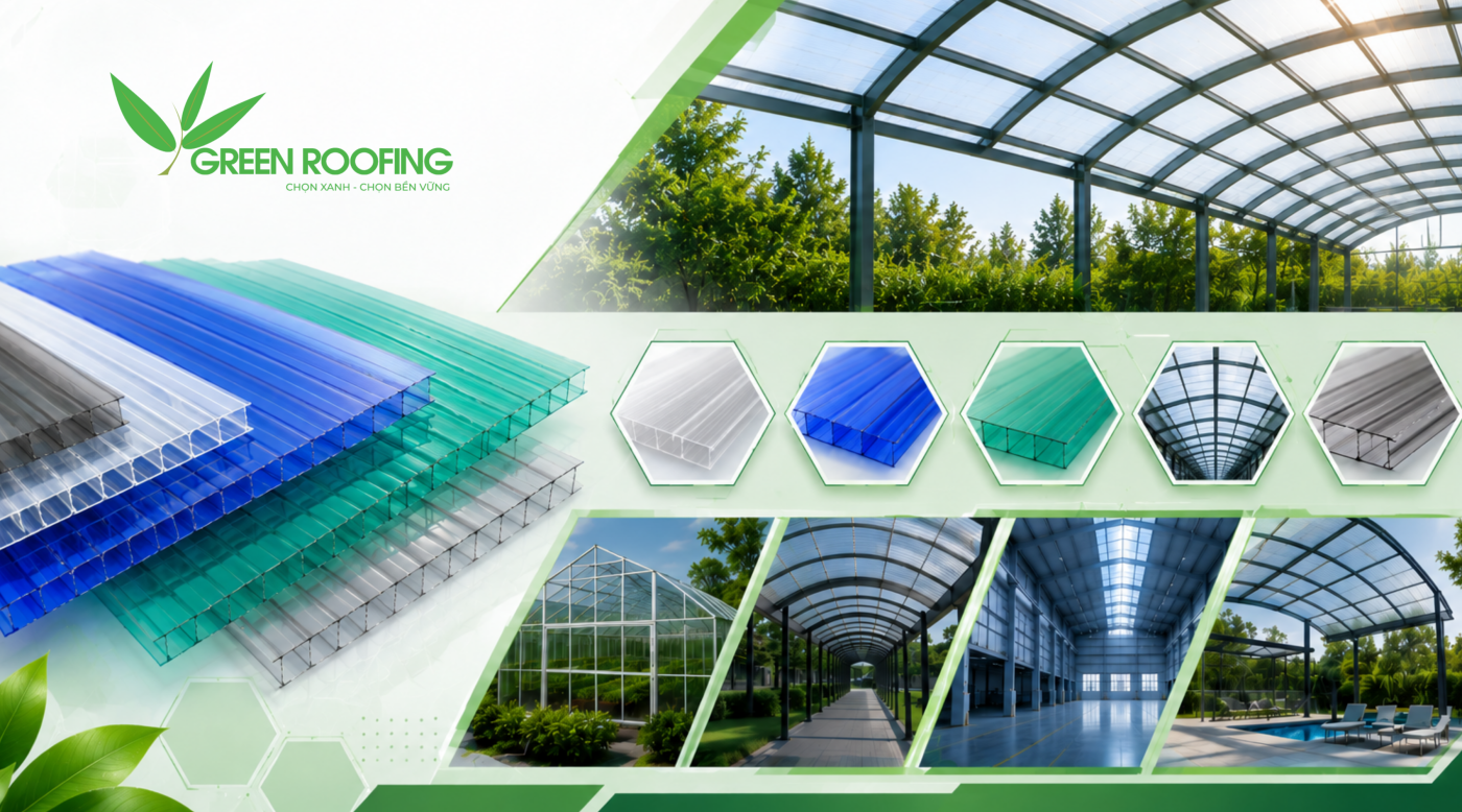 Những lưu ý quan trọng khi mua tấm lấy sáng Polycarbonate