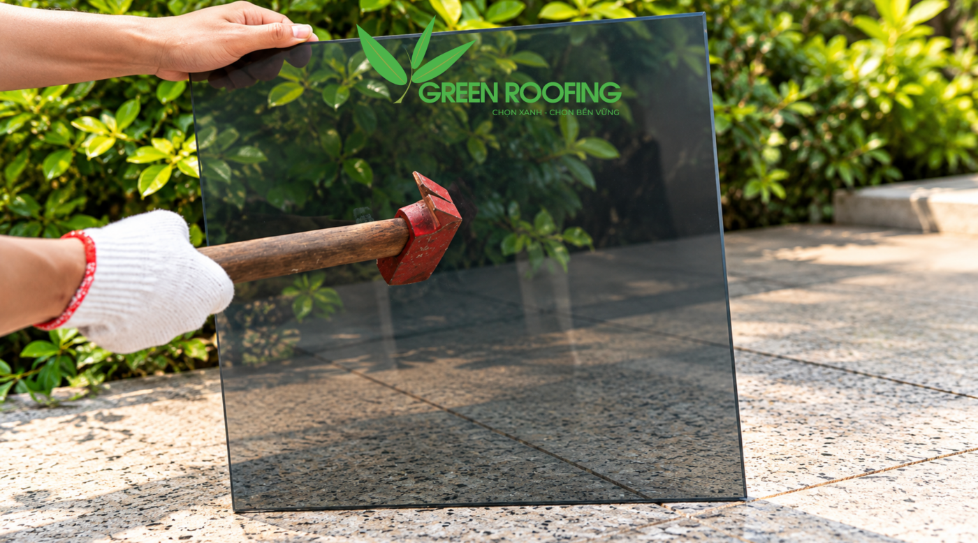 Polycarbonate chịu va đập gấp nhiều lần kính và mica cùng độ dày