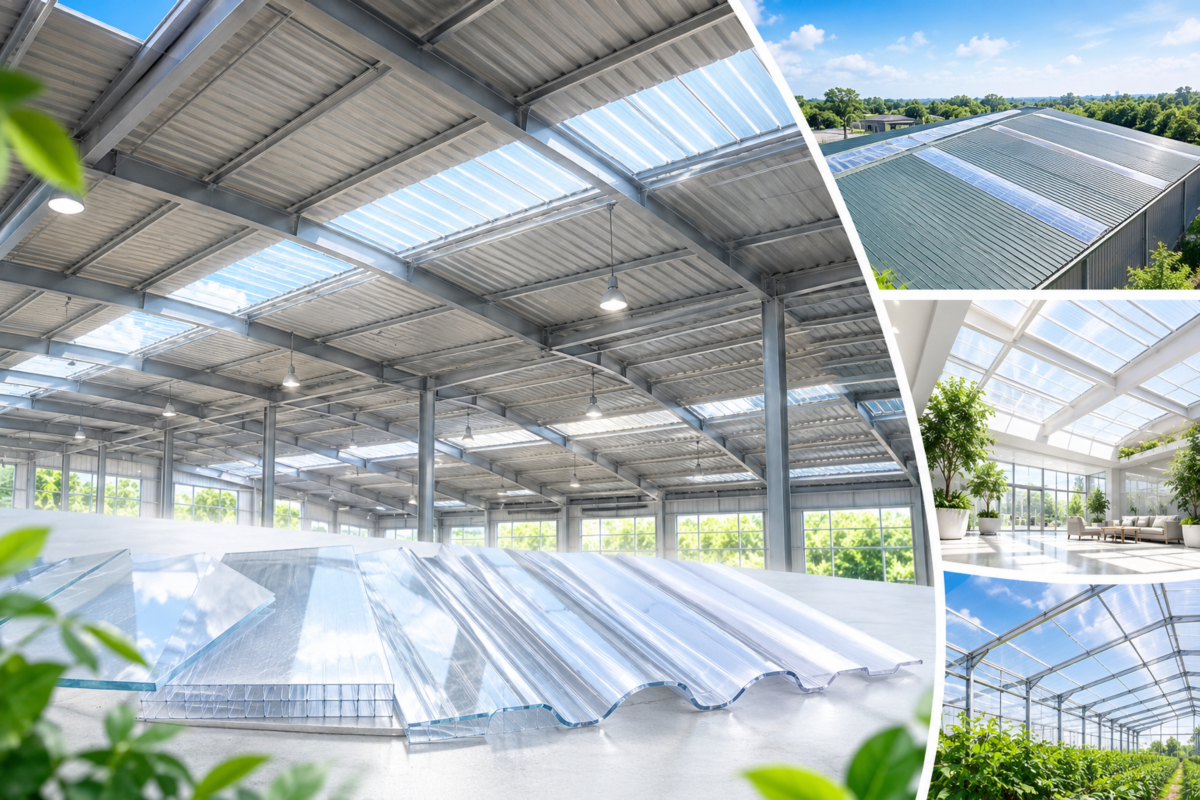 Tấm Lợp Lấy Sáng Là Gì Phân Loại, Đặc Tính & Cách Chọn Đúng Cho Công Trình