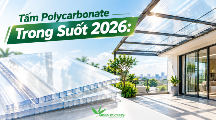 Tấm Polycarbonate Trong Suốt