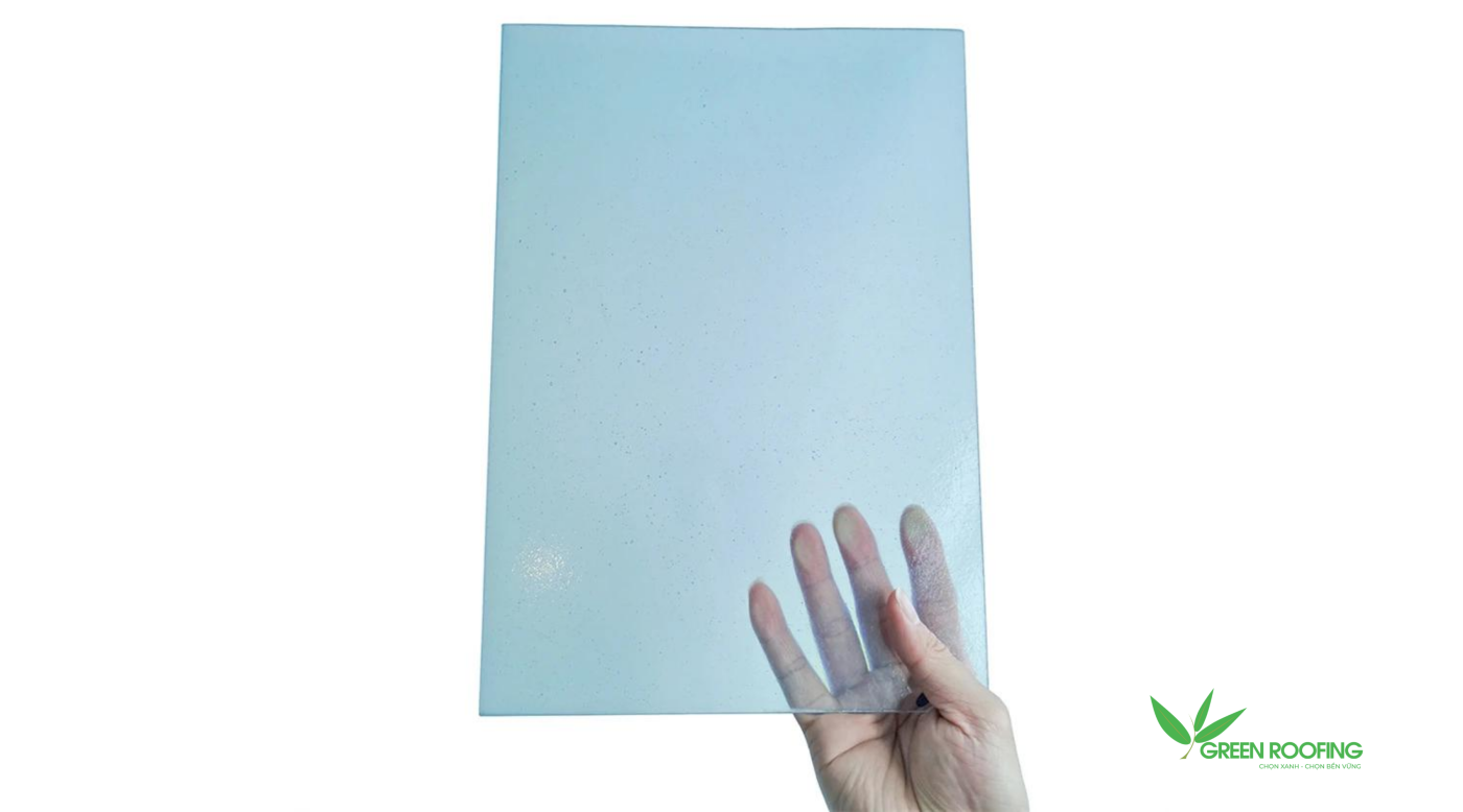 Tôn nhựa lấy sáng composite phẳng