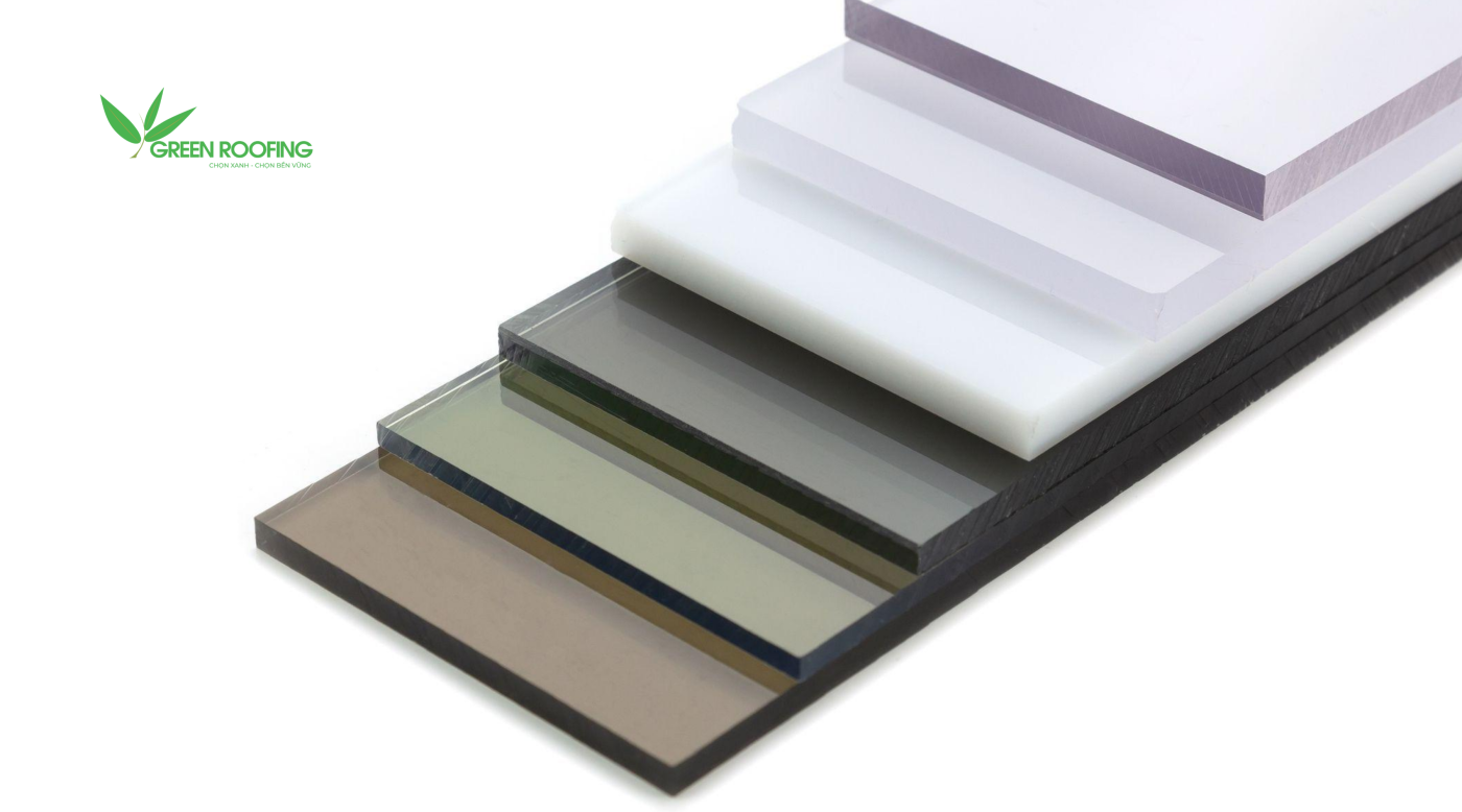 dòng sản phẩm chủ lực, có lớp UV Co-extrusion bảo vệ 99.9% tia cực tím.