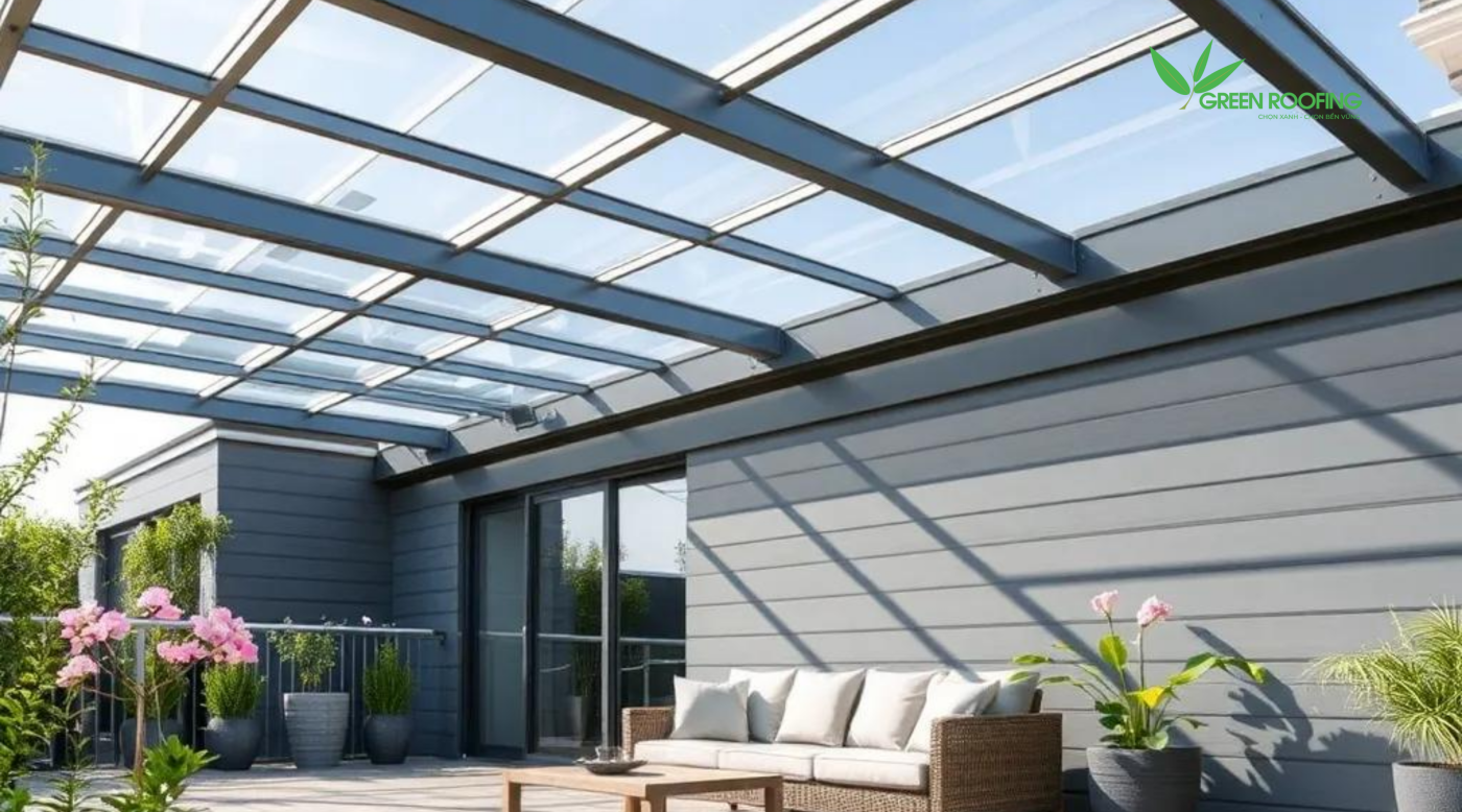 Có nên dùng tấm lợp polycarbonate