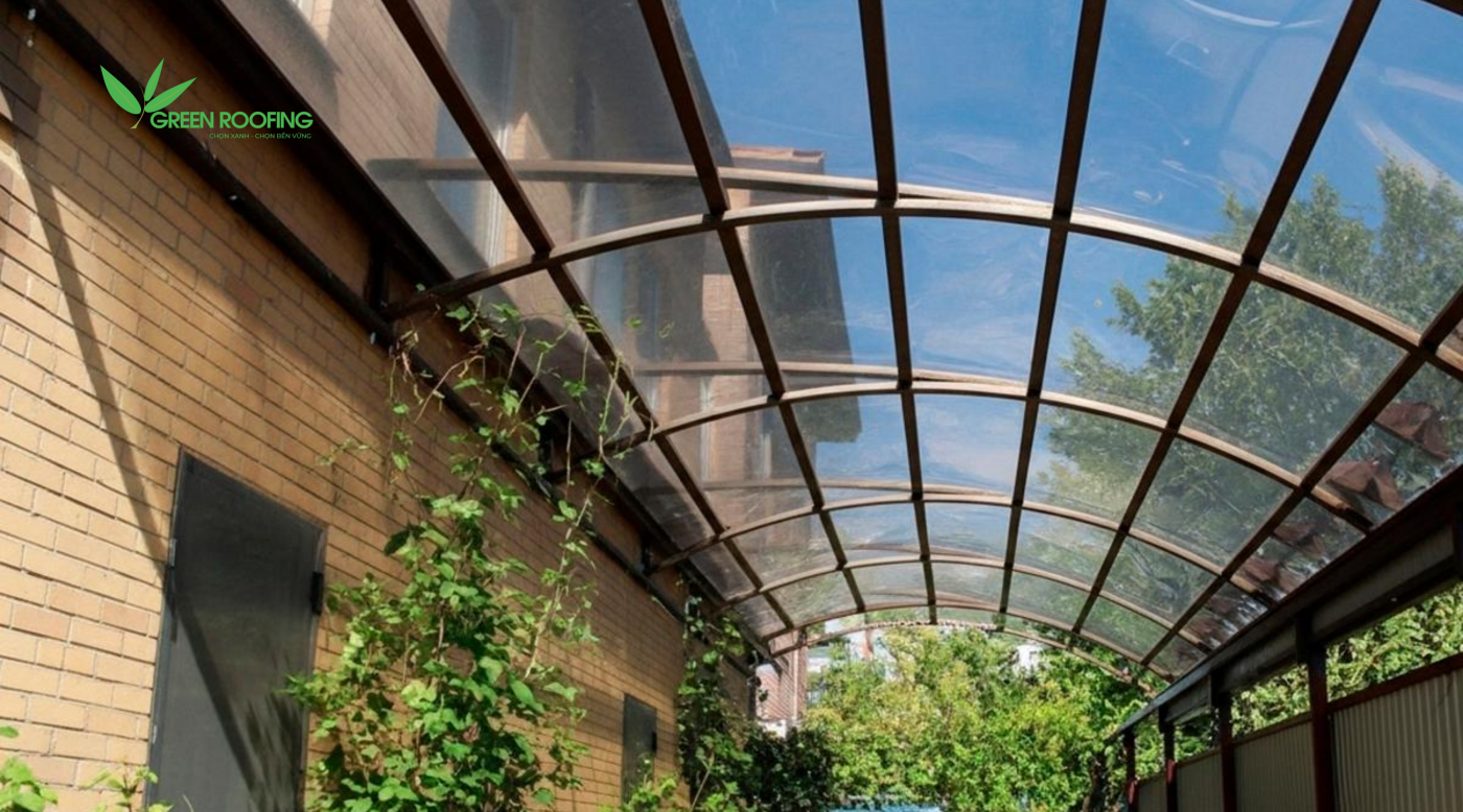dùng tấm lợp polycarbonate cho công trình cụ thể của bạn