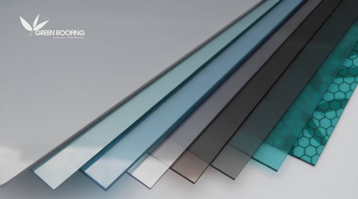 kích thước tấm polycarbonate đặc