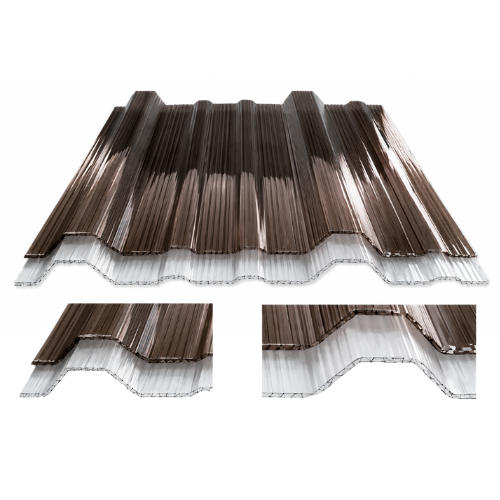 TÔN SÓNG RỖNG POLYCARBONATE | SKYLITE CURVE | S-POLYTECH